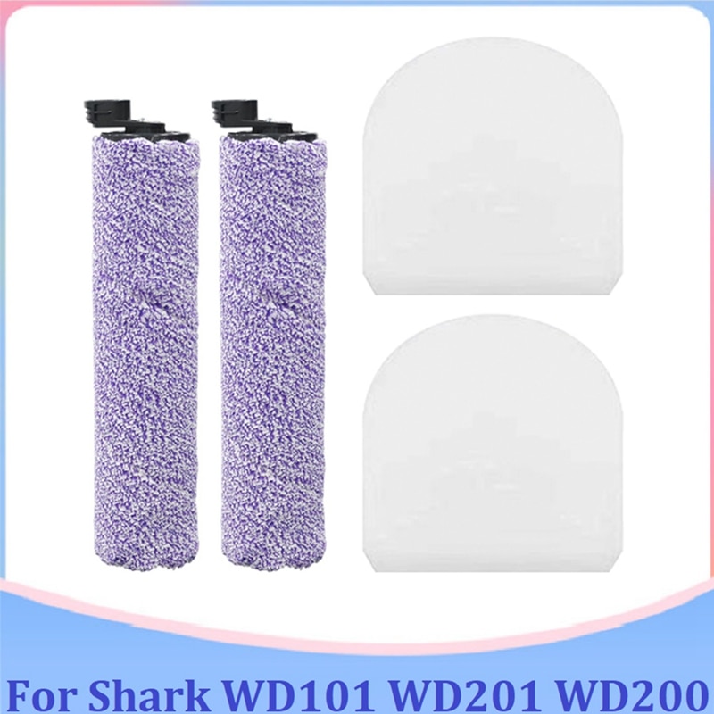New Washable Roller Brush Filter Cotton For Shark WD101 WD201 WD200 Vacuum Cleaner Accessories Replacement Cleaning Tools