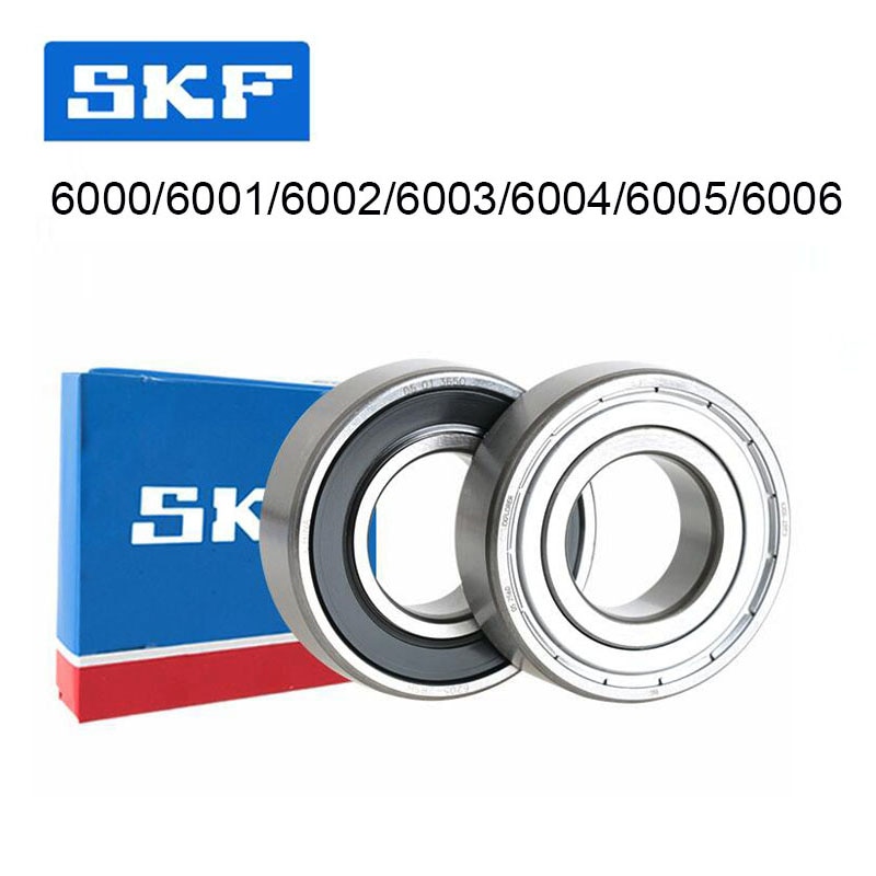 SKF Bearing Sweden Origin 2pcs 6000 6001 6002 6003 6004 6005 6006 2Z/2RSH SKF High-Speed Imported Deep Groove Ball Bearings