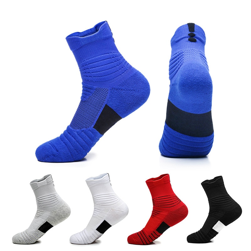New High Quality Professional Road Cycling Socks Breathable Sports Running Socks Bicycle Bike Socks