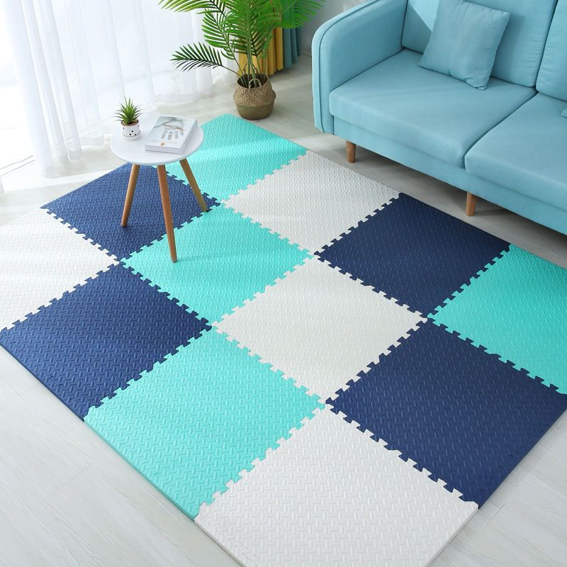 Non-Toxic Children Play&Exercise Mat 3/8 Inch Thick Interlocking Puzzle Play Foam Mat for Baby&Toddlers Choose Color By 