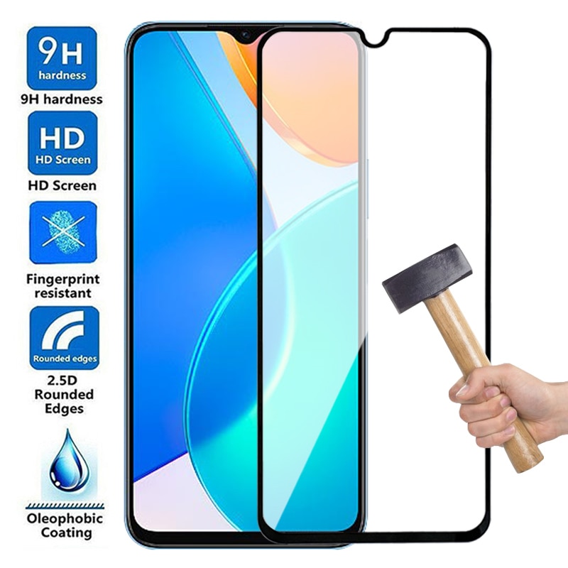 9D Safety Tempered Glass For Honor X5 X6 X7 X8 X9 X10 X7a X8a Screen Protector X20 SE X30 X30i X40 GT X40i Protective Glass Film