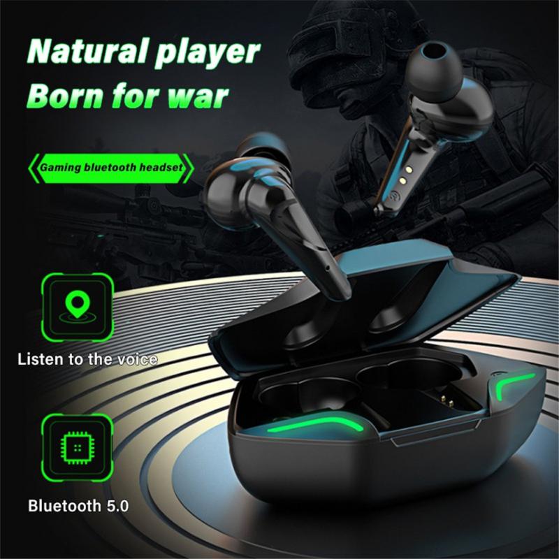 Sports Earbuds Waterproof In-ear Wireless Sports Earbuds Touch Control With Charging Bin Tws Earphone Headset Portable