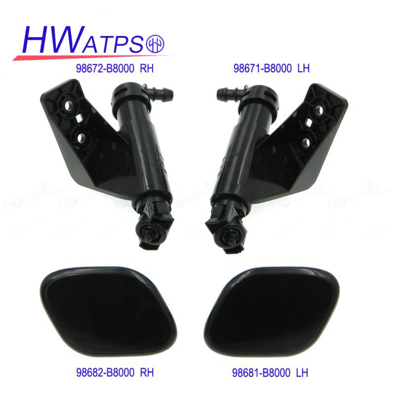 98682-B8000(RH) 98681-B8000(LH) Headlight Water Spray Nozzle Washer Actuator For Hyundai Santa Fe Grand San DM 3.3L 2012-2016