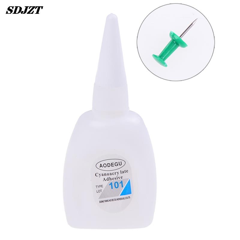 30g Super Glue Cyanoacrylate Instant Adhesive Strong Adhesion Fast Repair 101 Instant Dry