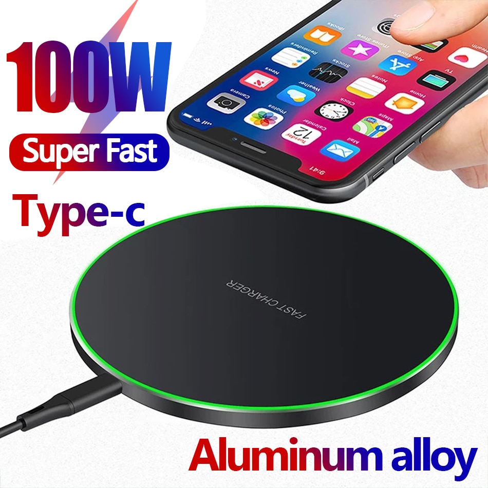 15W Wireless Charger Pad for iPhone 14 13 12 11 Pro Max X Samsung Xiaomi Phone Chargers Induction Fast Charging Dock Station
