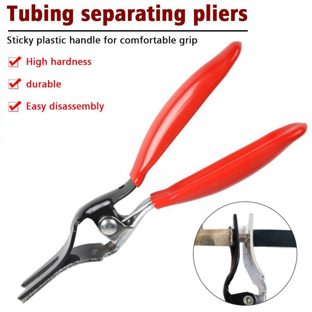 Automobile Universal Angled Fuel Vacuum Line Tube Hose Pliers Tools Removal Remover Pipe Separator Tools Q2W8