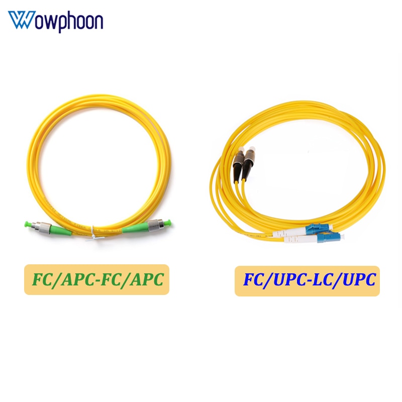 FC/APC-FC/APC and FC/UPC-LC/UPC 3.0MM SX Fiber Optic Patch Cord SM Fiber Jumper Cable For Telecom