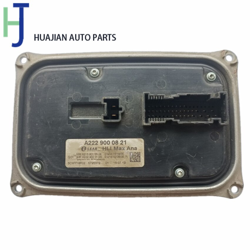 A2229000821 Original Used LED Headlight Control Module A222 900 08 21 For Mercedes-Benz W213 W222