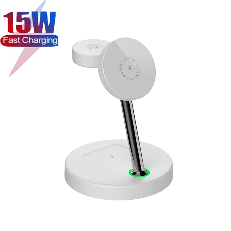 3 In 1 for Magsafe Wireless Charger for Iphone 12promax 13promax Magnetic for Apple Watch Airpods Fast Wireless Charging 13