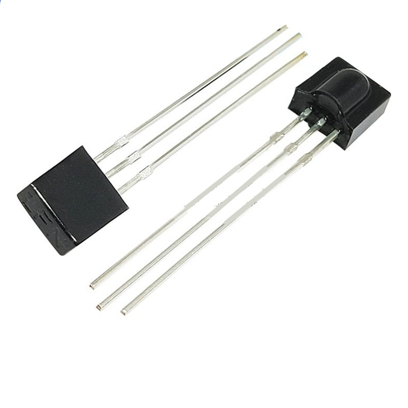 10PCS 2.54mm Pitch LF0038A All-in-one Universal Receiver Plastic Sealed Infrared 0038