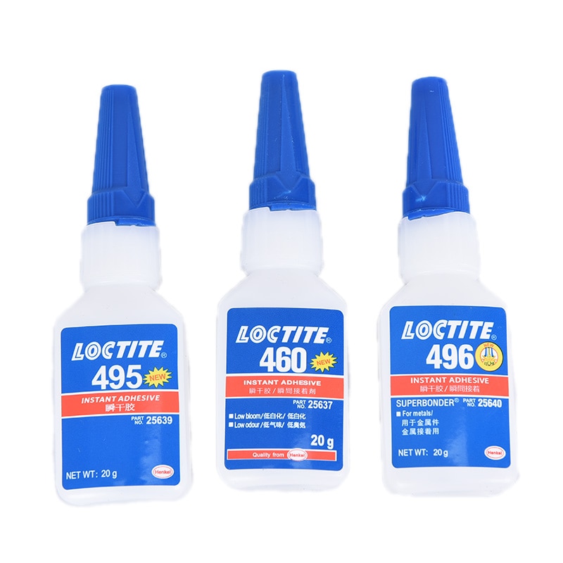 20ml Super Glue 460 495 496 Repairing Glue Instant Adhesive Loctite Self-Adhesive
