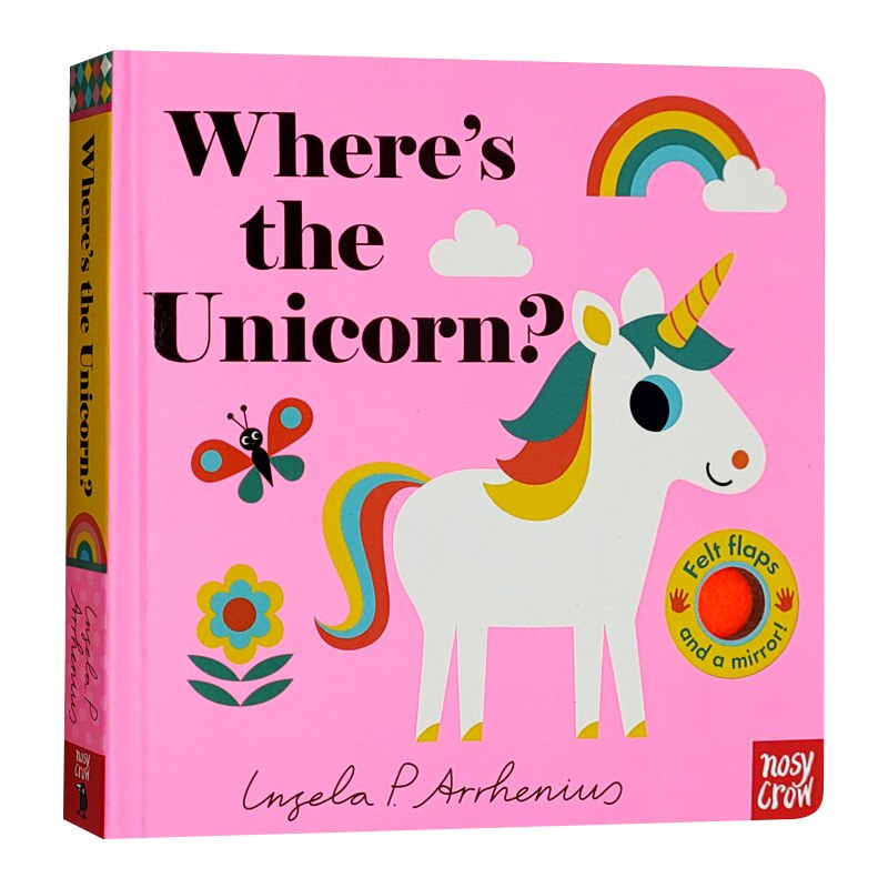 Where's the Unicorn, Baby Children's books aged 1 2 3, English picture book, 9781536206968