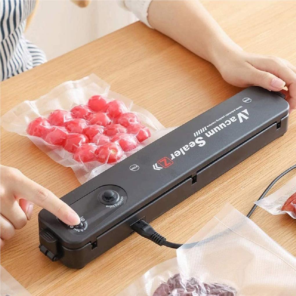 Food Vacuum Sealer Automatic Food Packaging Machine Household Food Savers Compact Design Vacuum Sealing Machine