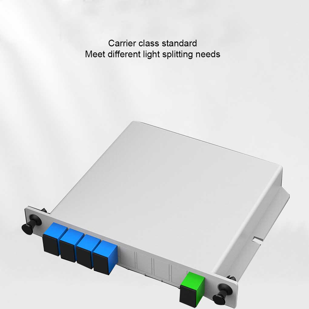 Internet Stable Single Mode Fiber Optic Splitter SC Port Optical Cable Splitting Box Networking Device Accessories 1x4