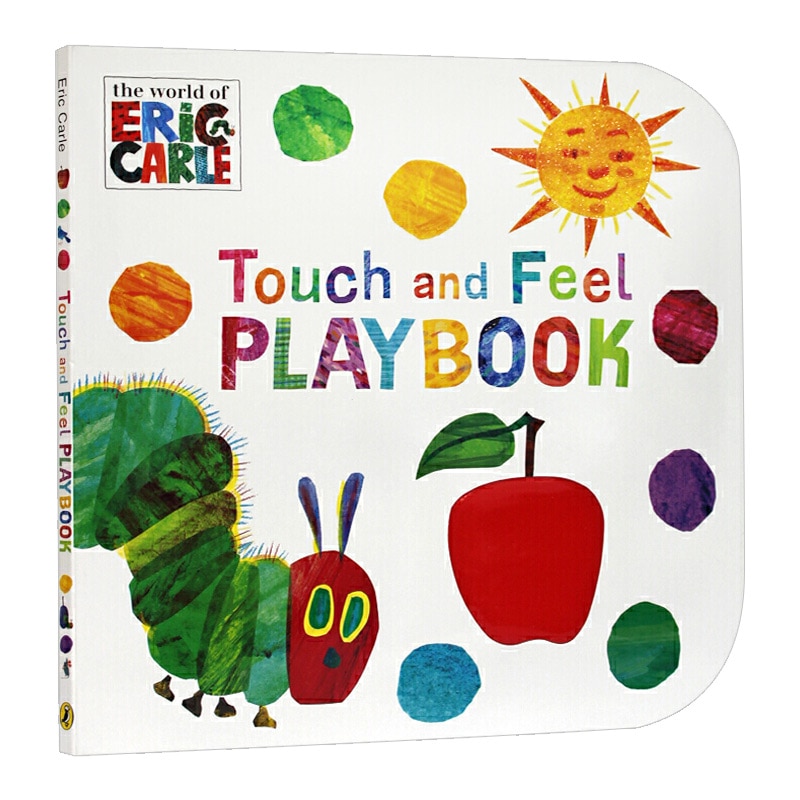 Eric Carle Touch and Feel Playbook,Baby Children's books aged 1 2 3, English picture book, 9780241959565
