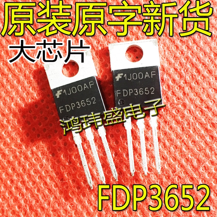 30pcs original new FDP3652 MOS field-effect power transistor TO-220FDP3652