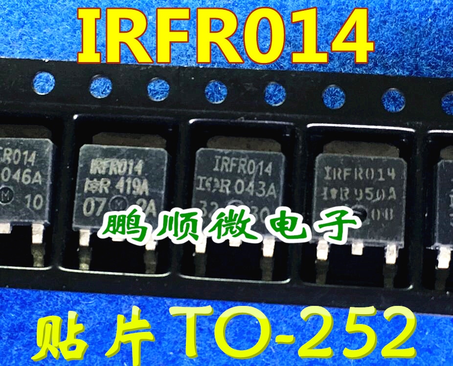 50pcs original new MOS transistor IRFR014 FR014 field effect 60V7.7A TO-252 tested well