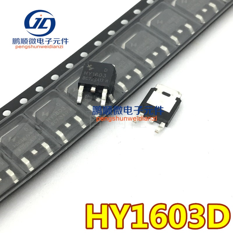 30pcs original new Field effect transistor HY1603D HY1603 62A 30V TO252 MOS-N channel