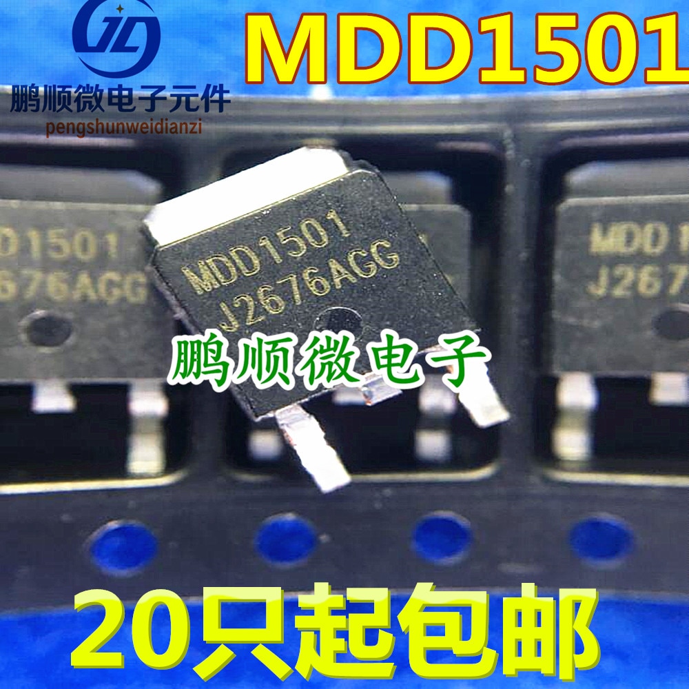30pcs original new MOS tube MDD1501 Magna TO-252 field effect 30V