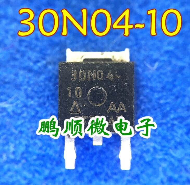 30pcs original new Commonly used field-effect MOS transistor SUD30N04-10 30N04-10 TO252