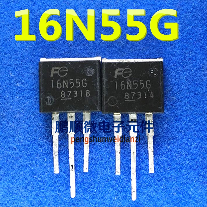 30pcs original new 16N55G 16N55G TO-263/Measure Field Effect Transistor