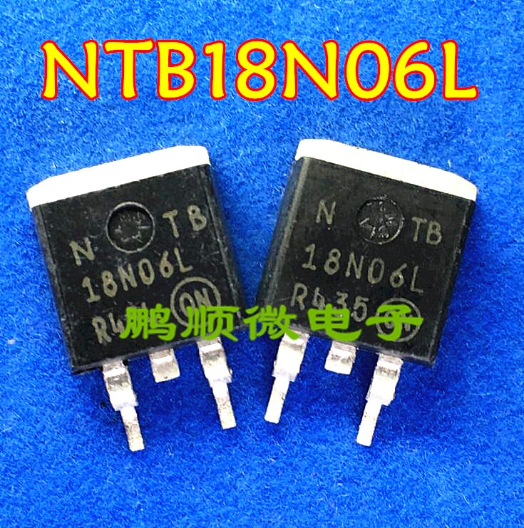 20pcs original new Field effect NTB18N06L ON TO-263