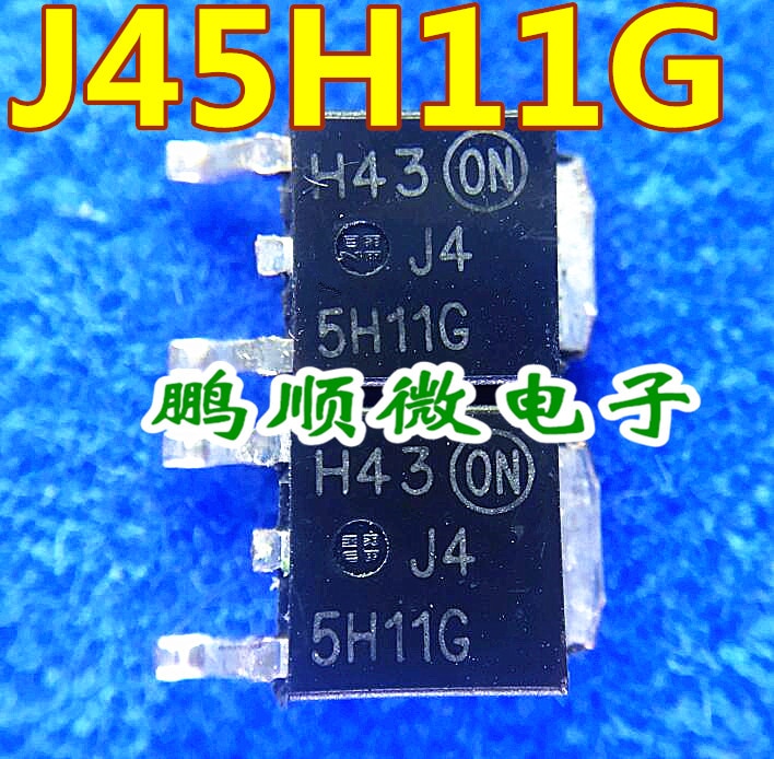 30pcs original new Darlington transistor J45H11 J45H11G TO-252