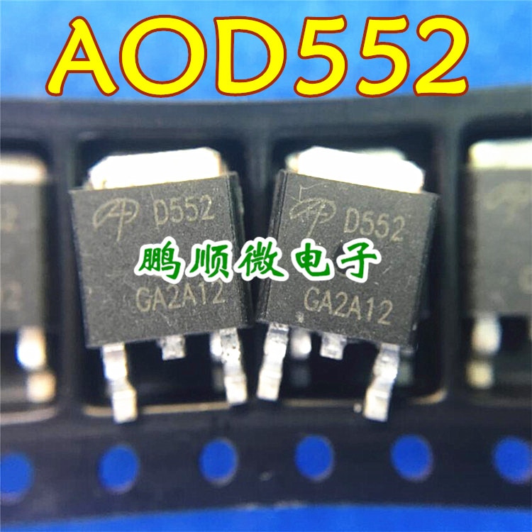 20pcs original new Field effect AOD552 D552 TO252 is only brand new