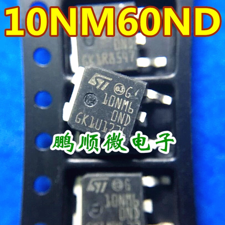 30pcs original new STD10NM60N 10NM60N 10NM60NDMOS field-effect transistor TO-252