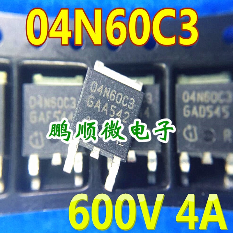 20pcs original new MOS tube 04N60C3 TO252600V/4A tested well
