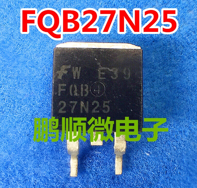 30pcs original new FQB27N25 TO-263 27A 250V full inspection