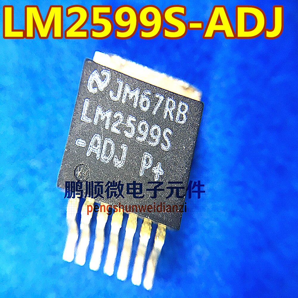 20pcs original new LM2599S-ADJ LM2599 switch regulator TO-263 7-pin