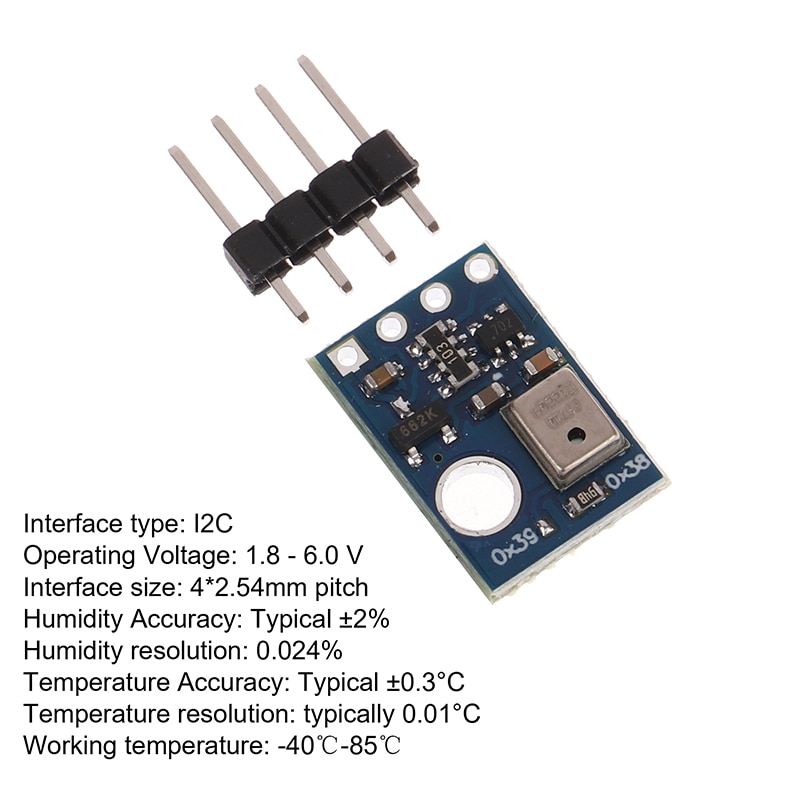 AHT10 Digital Temperature And Humidity Sensor Measurement Module High Precision IIC I2C 1.8-3.6V Replace DHT11 SHT20 AM2302