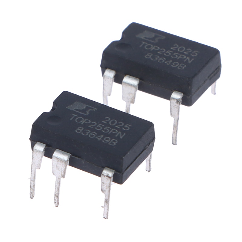 2Pcs TOP255PN TOP255P DIP-7 Chip Power Management Chip