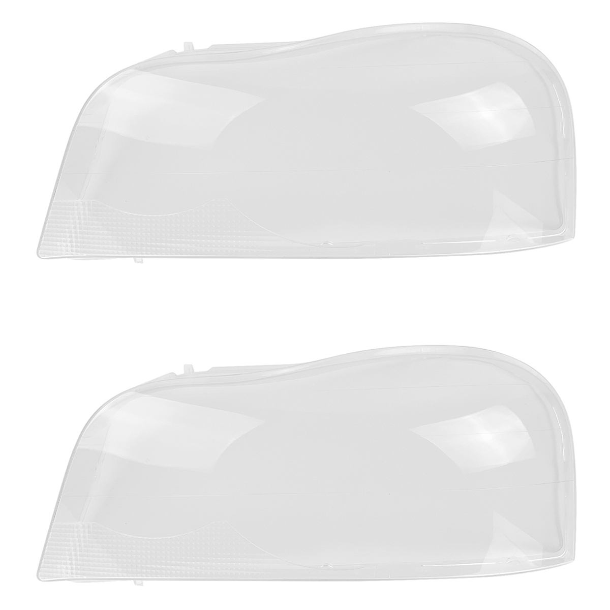 2X for Volvo XC90 2004-2013 Left Headlight Shell Lamp Shade Transparent Lens Cover Headlight Cover