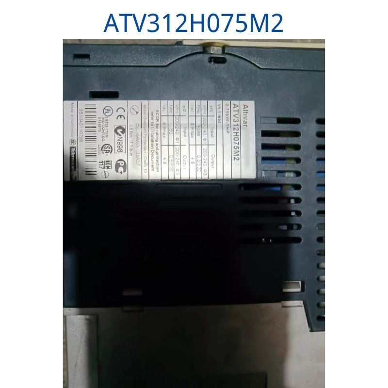 Used frequency converter ATV312H075M2 0.75KW 220V functional test intact
