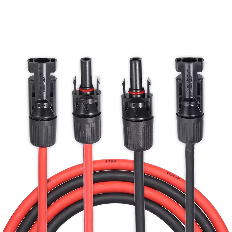 1Pair MC4 Solar Panel Mouted Connector Solar Panel Connector Pairs IP67 Waterproof Male Female DC Solar Inverter Connector