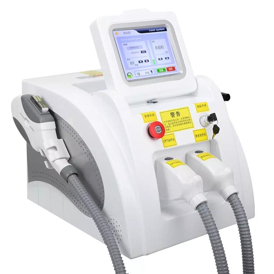 2023 Professional OPT Nd Yag Laser Diode Hair Tattoo Removal Machine IPL Eyebrow Line Pigment Q Switch Salon Beauty Equipment