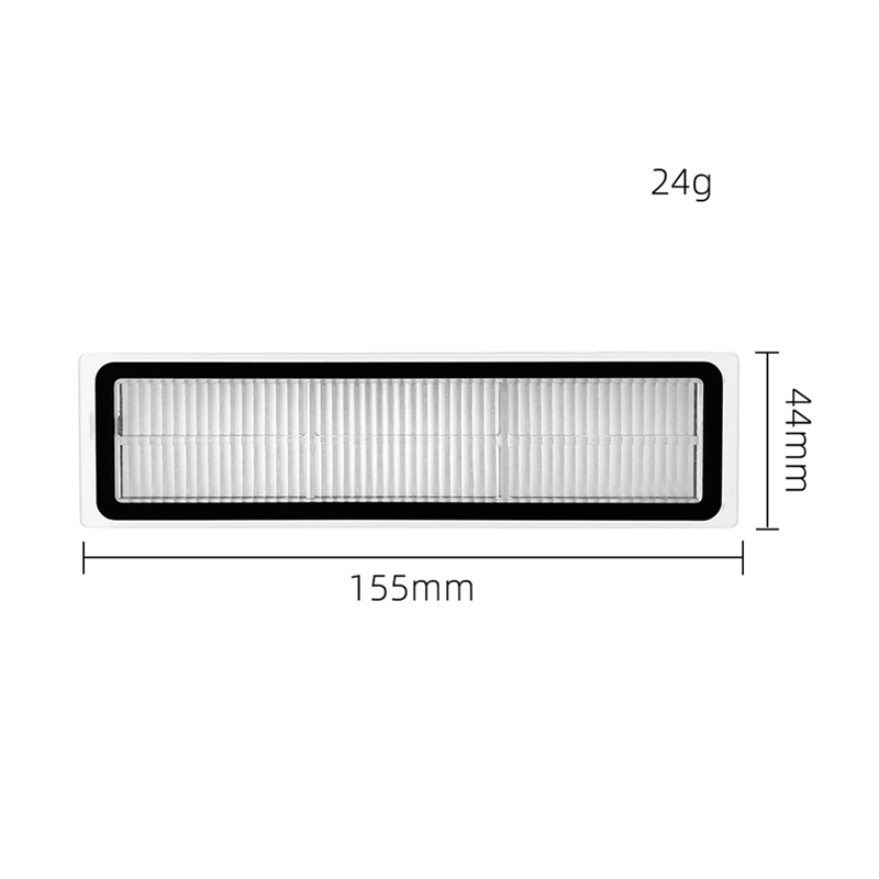 Main Side Brush Filter Replacement for Bot D9 / D9 Pro / D9 Max / L10 Pro Robotic Vacuum Cleaner