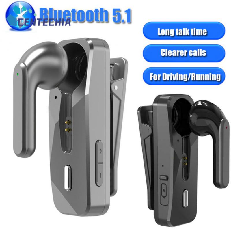 With Mic Sports Earbuds Handsfree For Driving Running Business Earphone Drive Call Wireless Earphones Semi-in-ear Lavalier