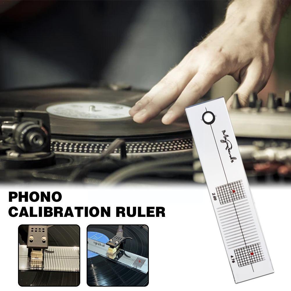 Mirror Acrylic Practical Alignment Protractor Adjustment Tool LP Angle Azimuth Vinyl Turntable Mirror Accessories Phonograp E6M2
