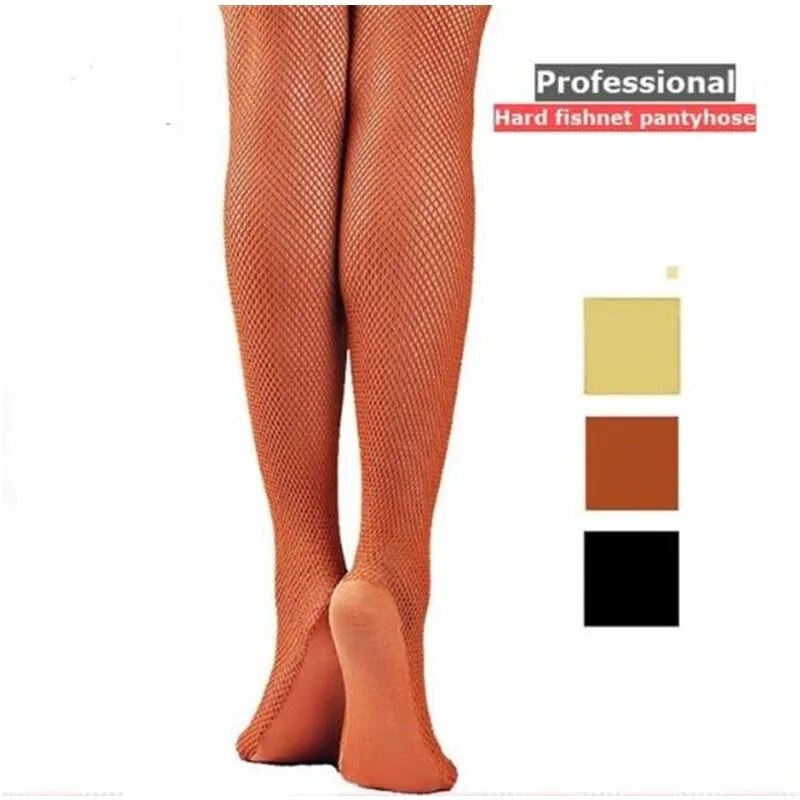 Hard net professional Latin fishnet stockings tights for dance accessories stocking