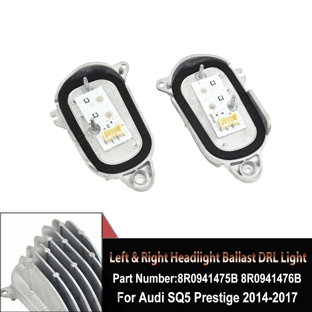 Headlight LED Module Control Unit Ballast For Audi Q5 LCL 2.0L 3.0L OEM#8R0941475B 8R0.941.475B 8R0.941.476B Car Accessories