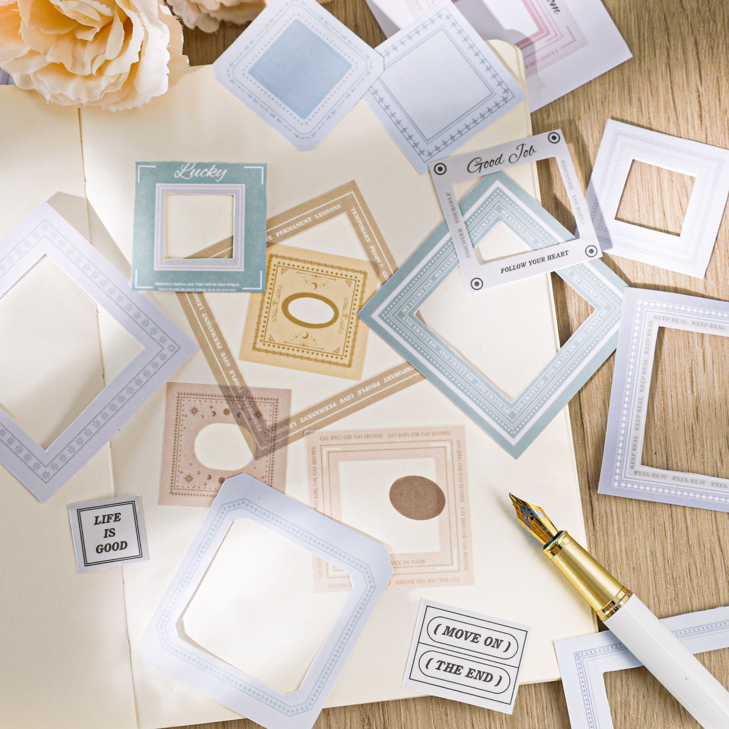 30pcs/1lot Kawaii Scrapbook Sticker Time collectors Scrapbooking Supplies diary Planner Decorative Craft Stationery Sticker