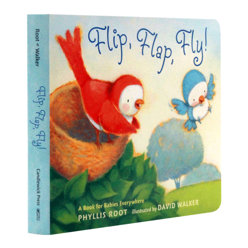 Flip Flap Fly, Baby Children's books aged 1 2 3, English picture book, 9780763653255