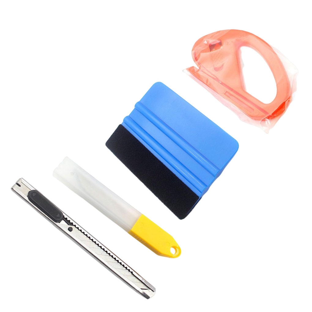 Car Auto Vinyl Film Slicer with Handle Automobile Sticker Installation Slicing Tool Wrapping Paper for Vehicle
