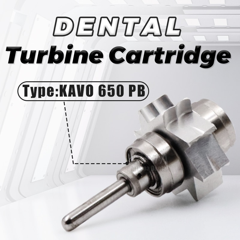 KV 650PB High-Speed Handpiece Rotor Repair Air Turbine Cartridge Reliable And Durable Replacement Kit For Dental Professionals