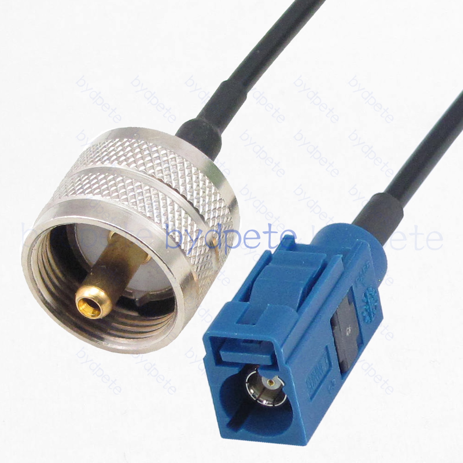 Fakra-C Female Blue 5005to UHF Male LP259 RG174 Cable For Car GPS Antenna Wire WIFI Coax Jumper Pigtail Antenna Extension 50Ohms