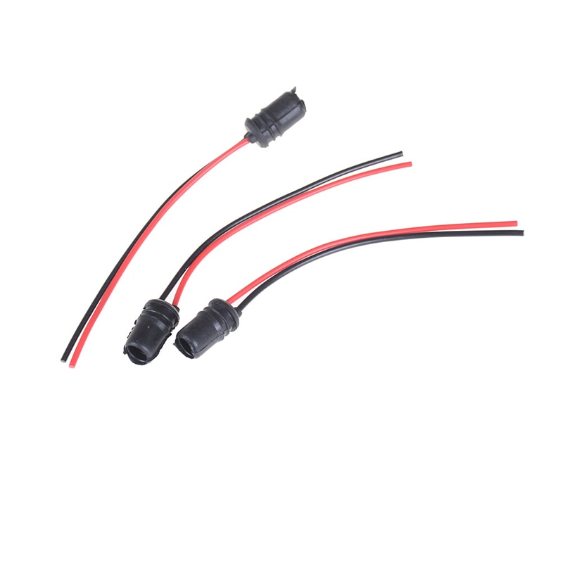 10Pcs Hot Sale W5W T10 Light Bulb Socket Holder Fit for Cars Trucks Boats Soft Rubber Connector Extension Accessories