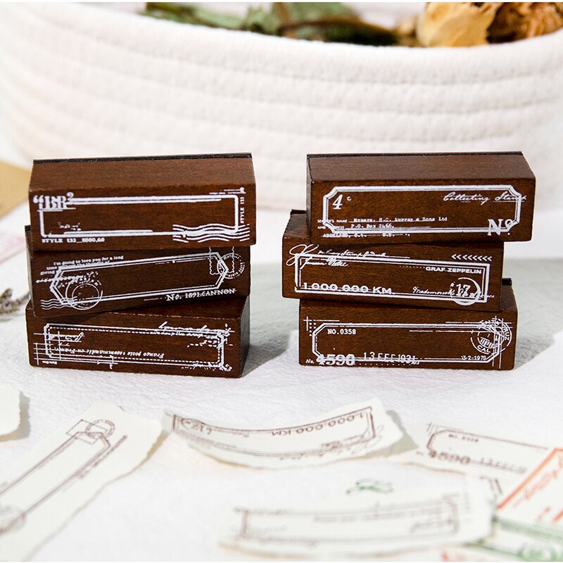 Journaling 1 pcs Seal Stamp perso nalized School supplies Material prevention Journal deco Stationery supplies Minimalist seal